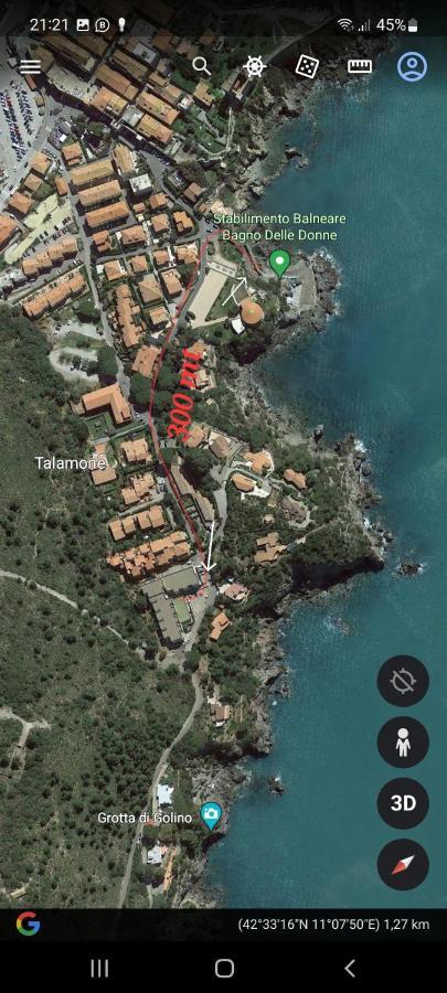La Mia Casa A Talamone Lejlighed Eksteriør billede